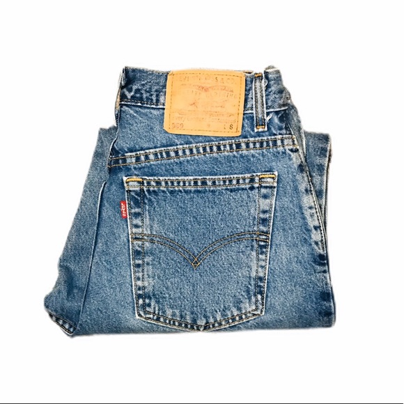 🔴SOLD-Mercari Vintage Levi Mom Jeans size 10S - Picture 3 of 4